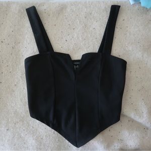 Forever 21 Corset Crop Top